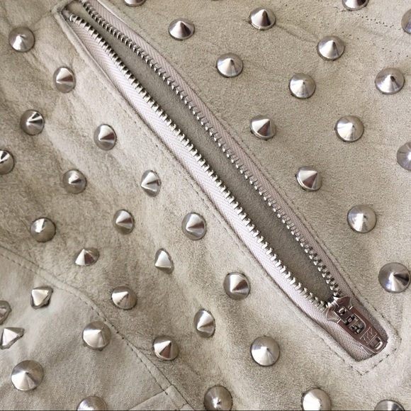 Suede Jacket Spiked